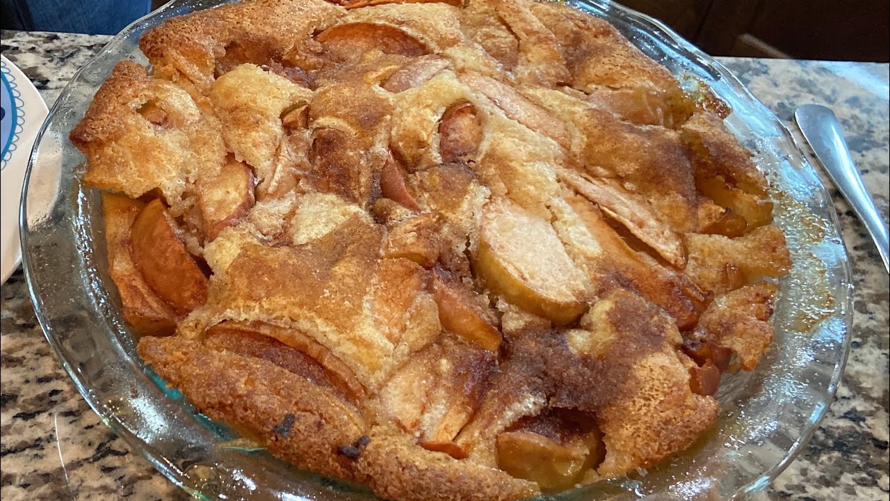 Easy Apple Cobbler/Pie!!! You'll Love This!!