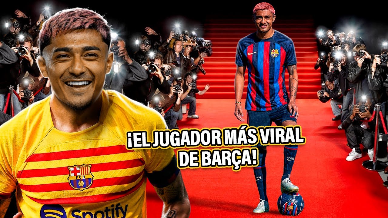 La CURIOSA Y EXTRAÑA RAZÓN por la que Julián Araujo es el jugador MÁS VIRAL del BARCELONA🤔