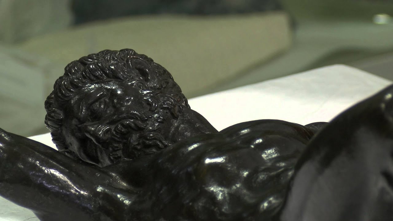Were these bronze statues made by Michelangelo?