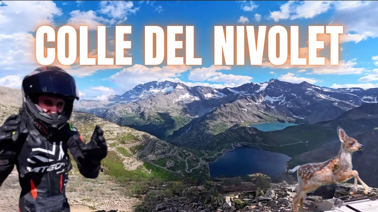 QUASI INVESTITO un CERBIATTO al COLLE DEL NIVOLET 😱 | Giro in moto da paura!