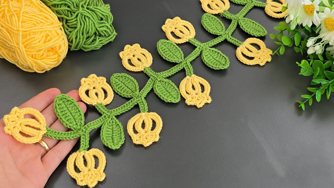 MASTERING Stunning Floral Edges with Easy Crochet Techniques