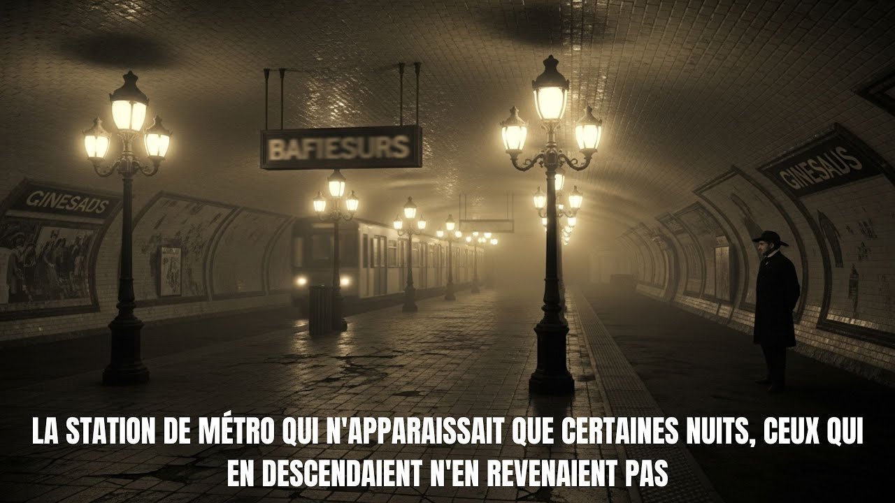 (1898, Paris) La Station de M&eacute;tro qui N'Apparaissait que Certaines Nuits, personne n'en revenait