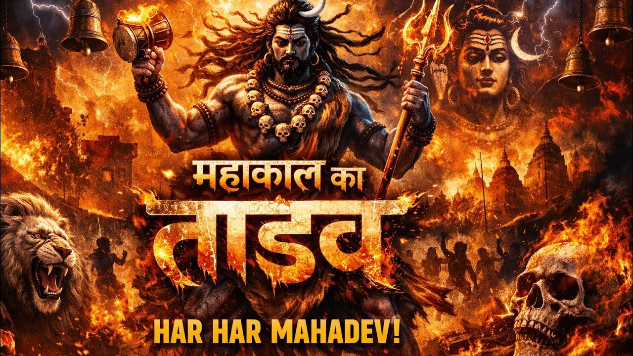 महाकाल का तांडव 🔥 | Har Har Mahadev | Shiv Tandav Song | Powerful Mahadev DJ Bhajan
