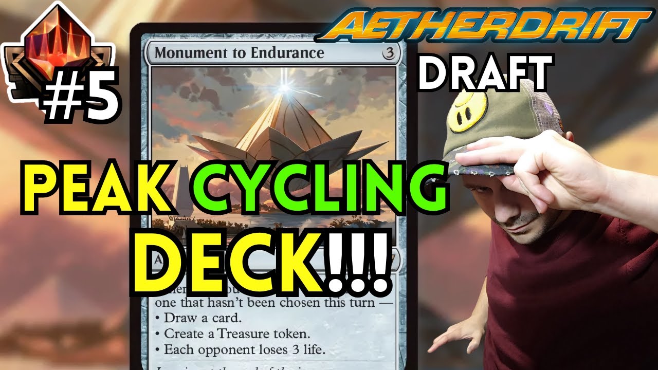 This Cycling Deck is Poetry  | Aetherdrift Draft | MTG Arena