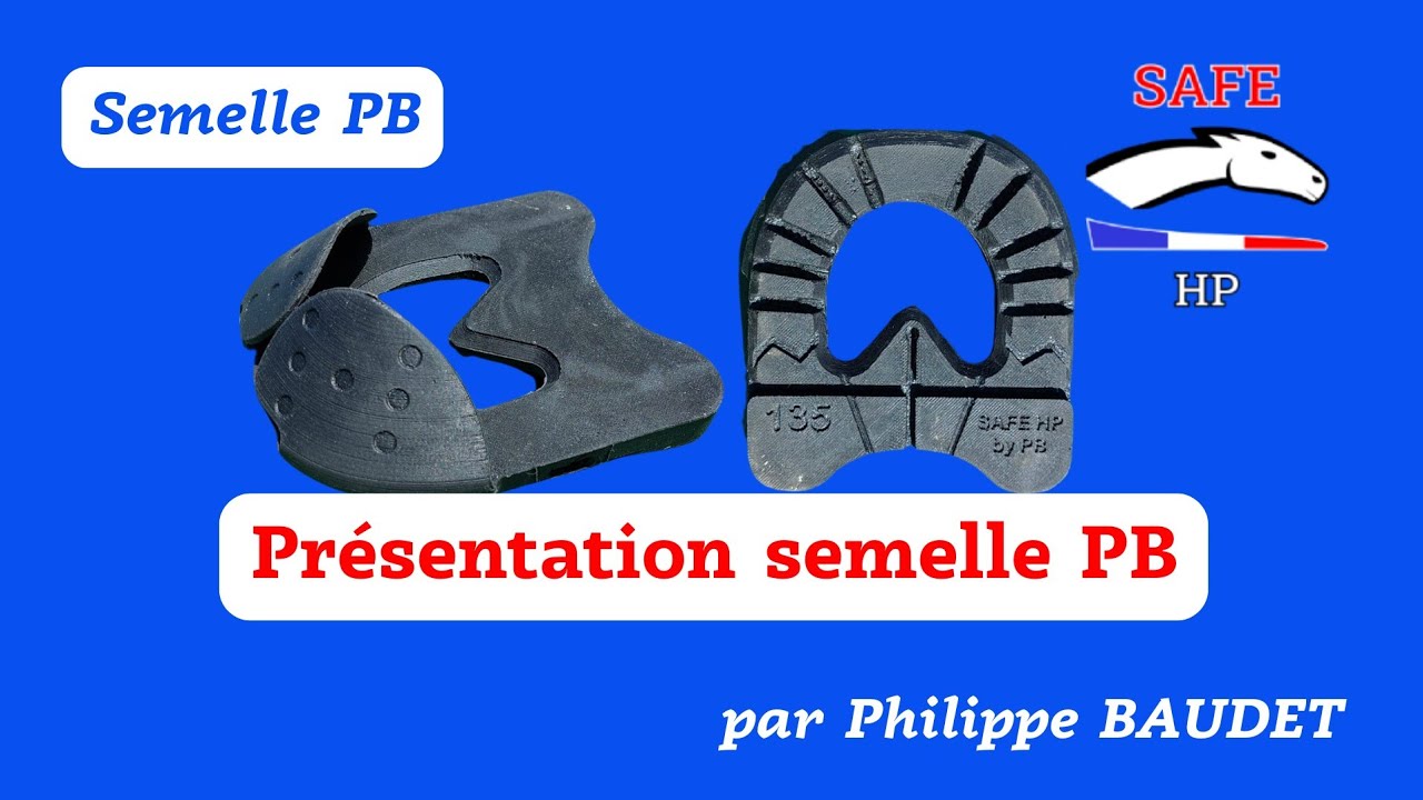 Présentation de la semelle modèle PB