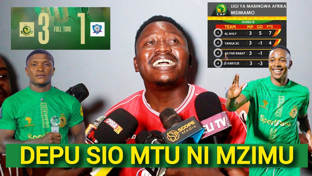MCHOME APAGAWA NA DEPU | HII YANGA IKIKUFUNGA GOLI TATU SHANGILIA