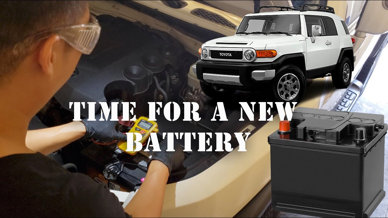 FJ Cruiser Battery Change
