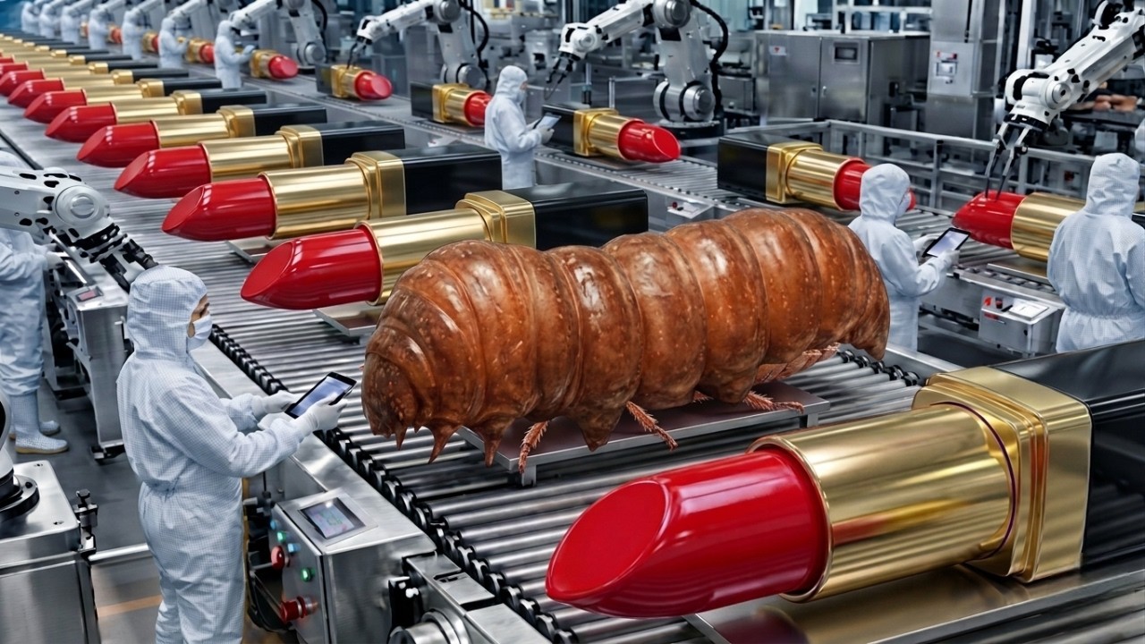 Inside the Lipstick Factory – The Real Process of Making Lipstick (Step by Step)