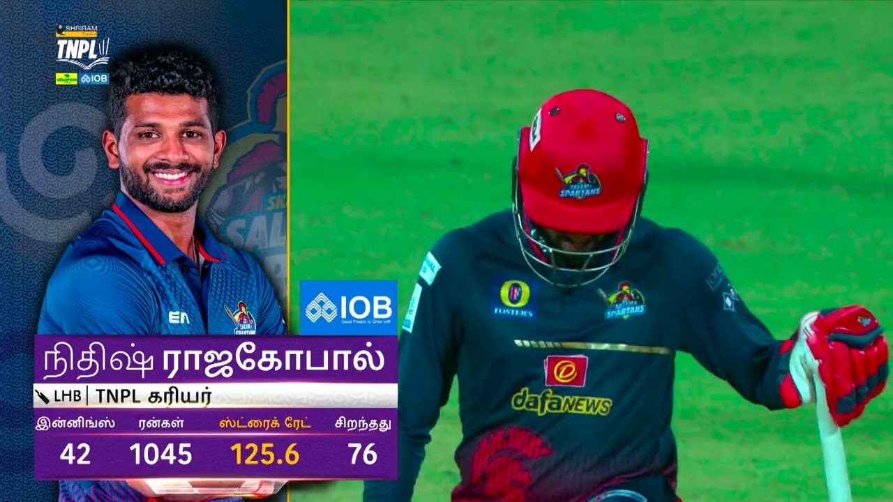 Match 26 Highlights: SKM Salem Spartans vs Lyca Kovai Kings