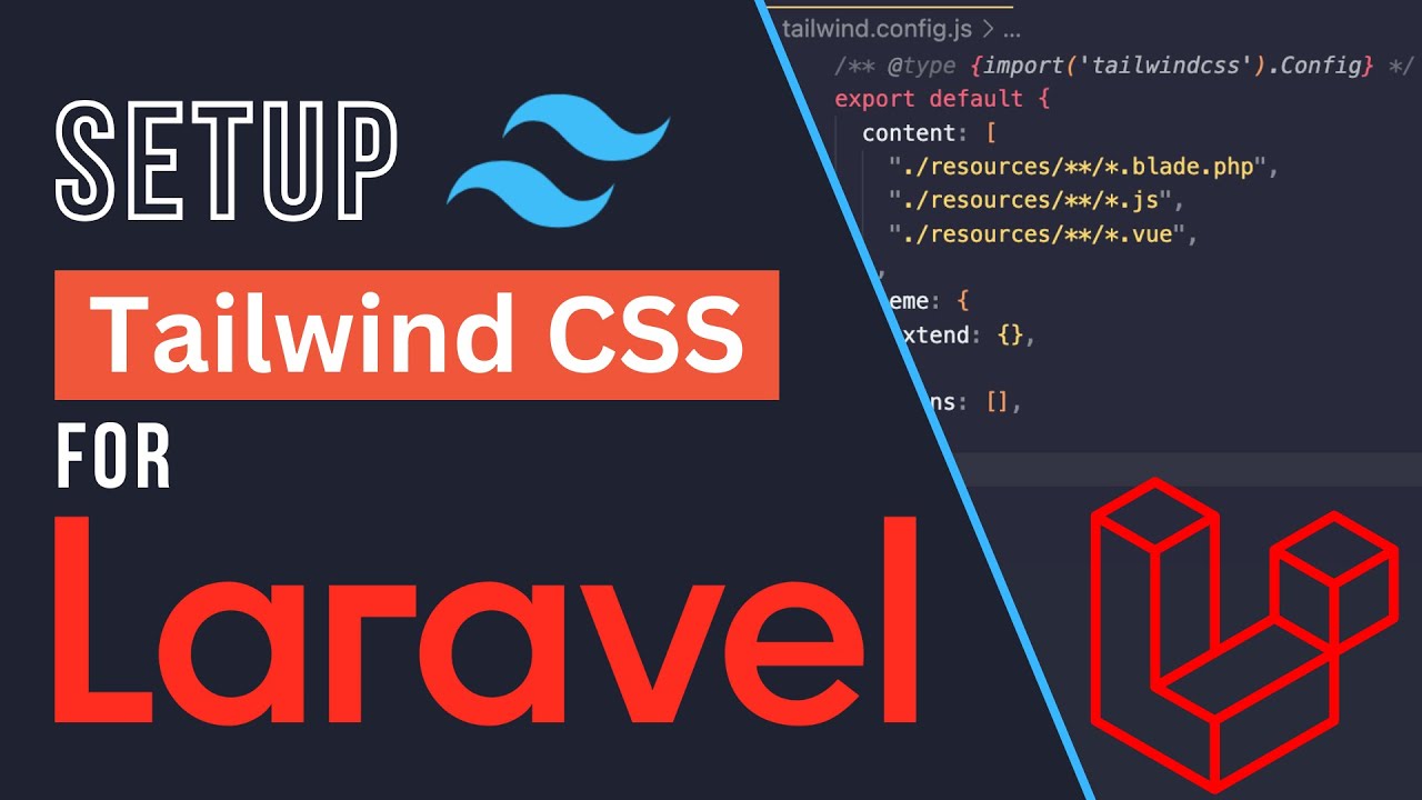 Setup Tailwind CSS on Laravel Tutorial (2024)