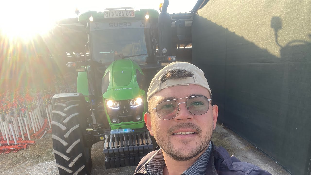 Mısır yeri sap parçalama sürüm deutzfahr 5125 boş durmuyor 100 saat oldu bile