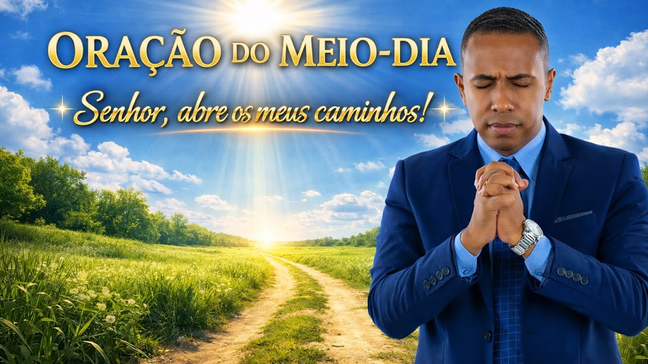 Senhor abre os meus caminhos - Oração da Fé! 