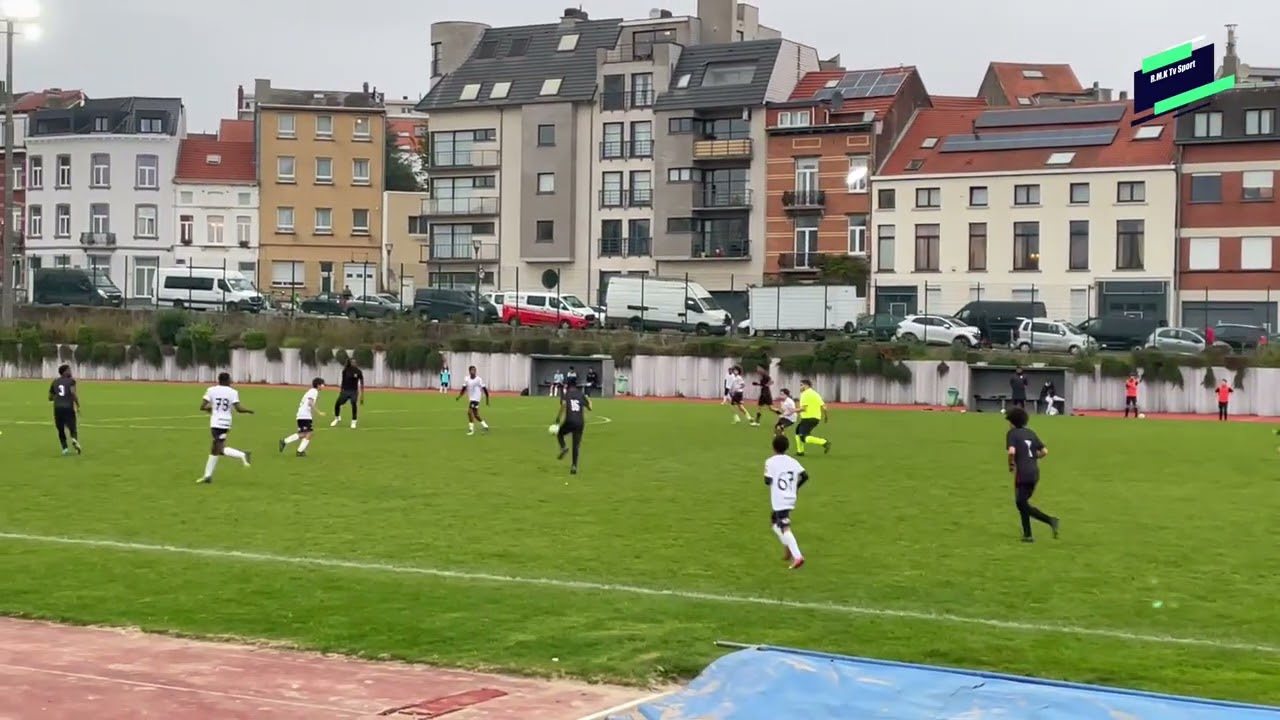 48.MATCH CHAMPIONNAT U15 RWDM B vs U15 CROSSING SCHAERBEEK B(4)