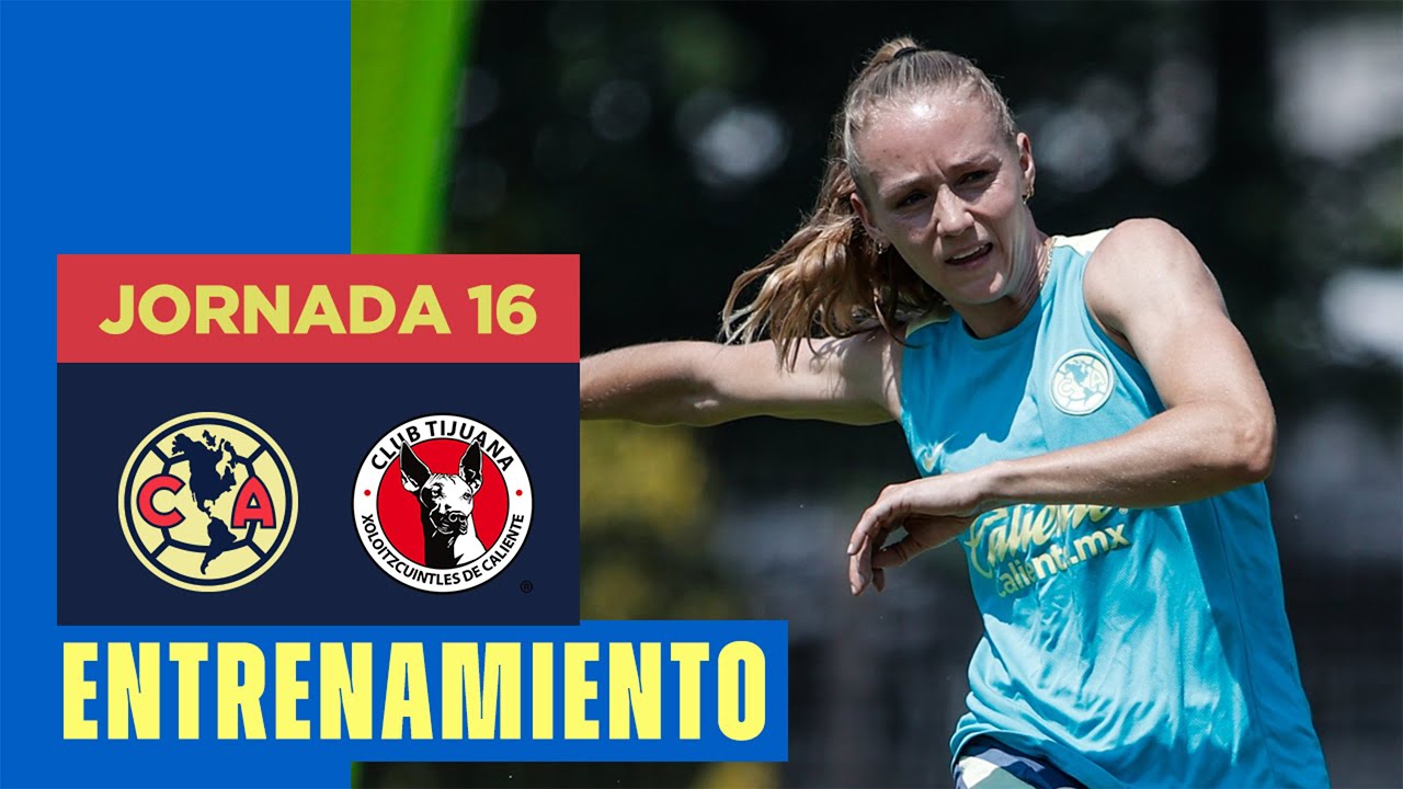 Sin parar de entrenar para el América vs. Tijuana | Club América Femenil | #EstoEsAmérica
