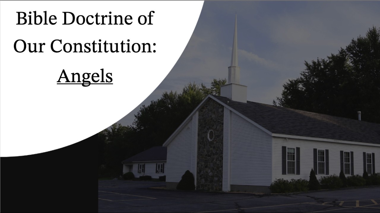 Sunday SS 3/1/25 Doctrine of Angels