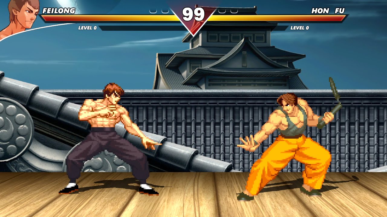 Fei Long Vs Hon Fu - Capcom Vs Snk Ultimate Martial Arts Battle!