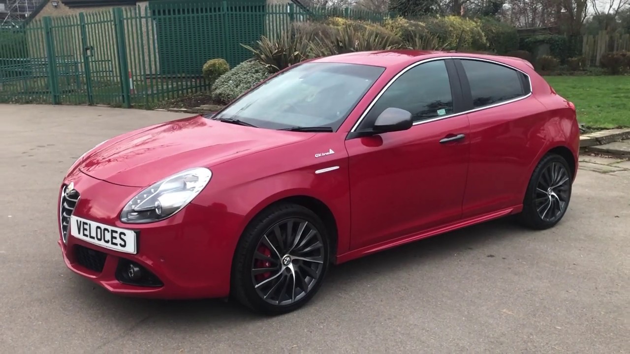 MK2 FACELIFT ALFA ROMEO GIULIETTA FINISHED IN ALFA RED FOR SALE