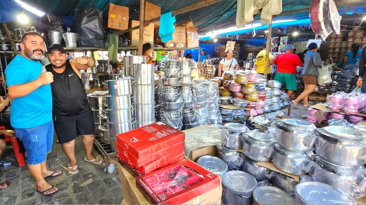 FEIRA DO ALUMÍNIO EM CARUARU-PE COM PREÇO DE FABRICA.