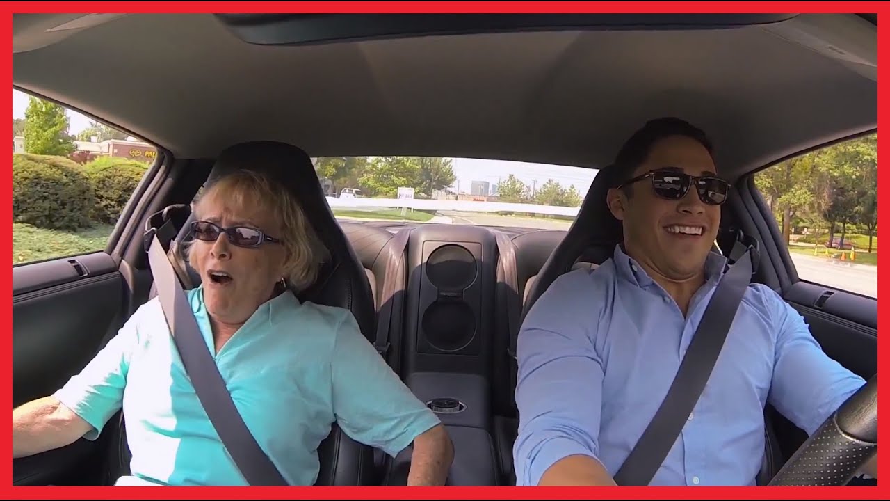 Grandmas GT-R Launch Control Reaction: GTR 700+HP Hilarious!