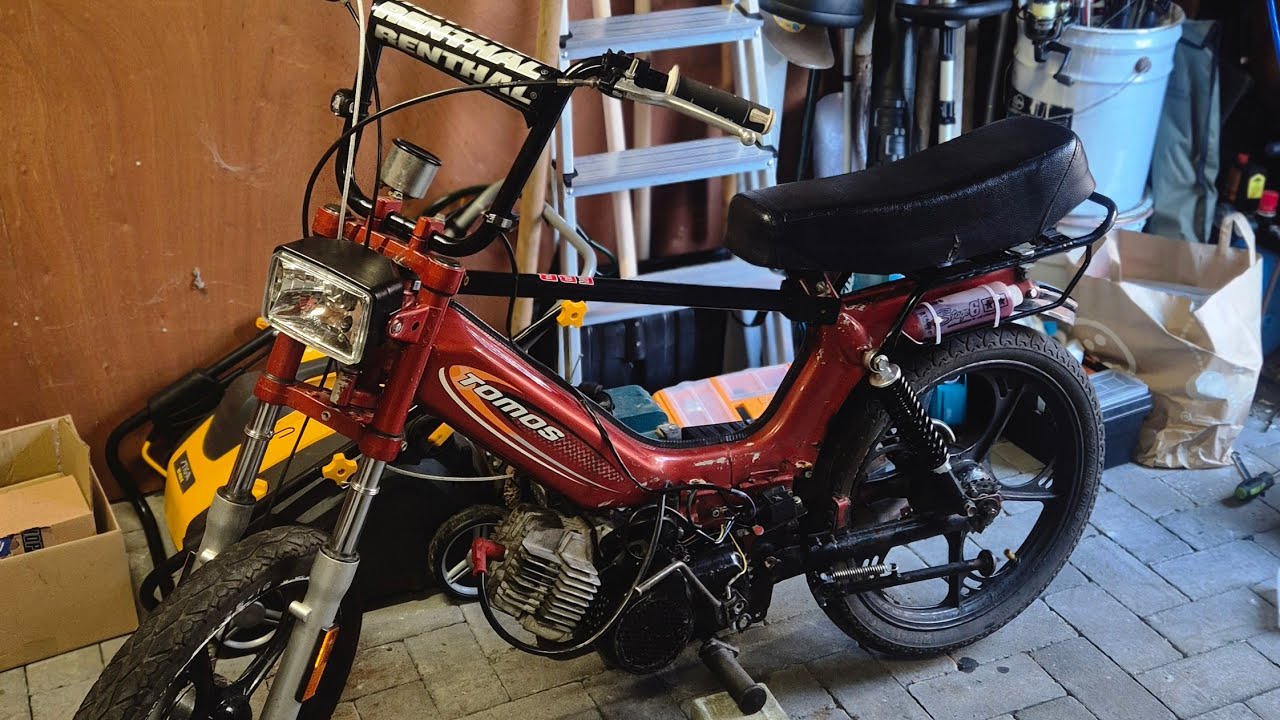 TOMOS TUNING + TEST DRIVE