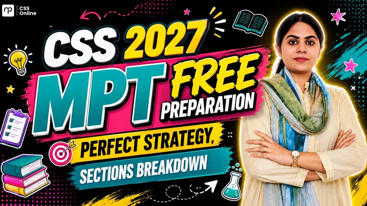 FREE CSS 2027 MPT Preparation | Syllabus breakdown & Strategy to Ace MPT | nearpeer.org