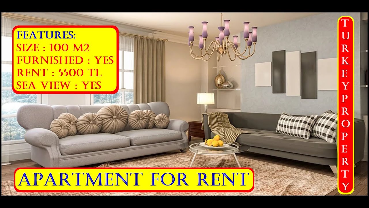 2 BEDROOMS APARTMENT FOR RENT IN ISTANBUL I RENTAL PROPERTY I TURKEY PROPERTY