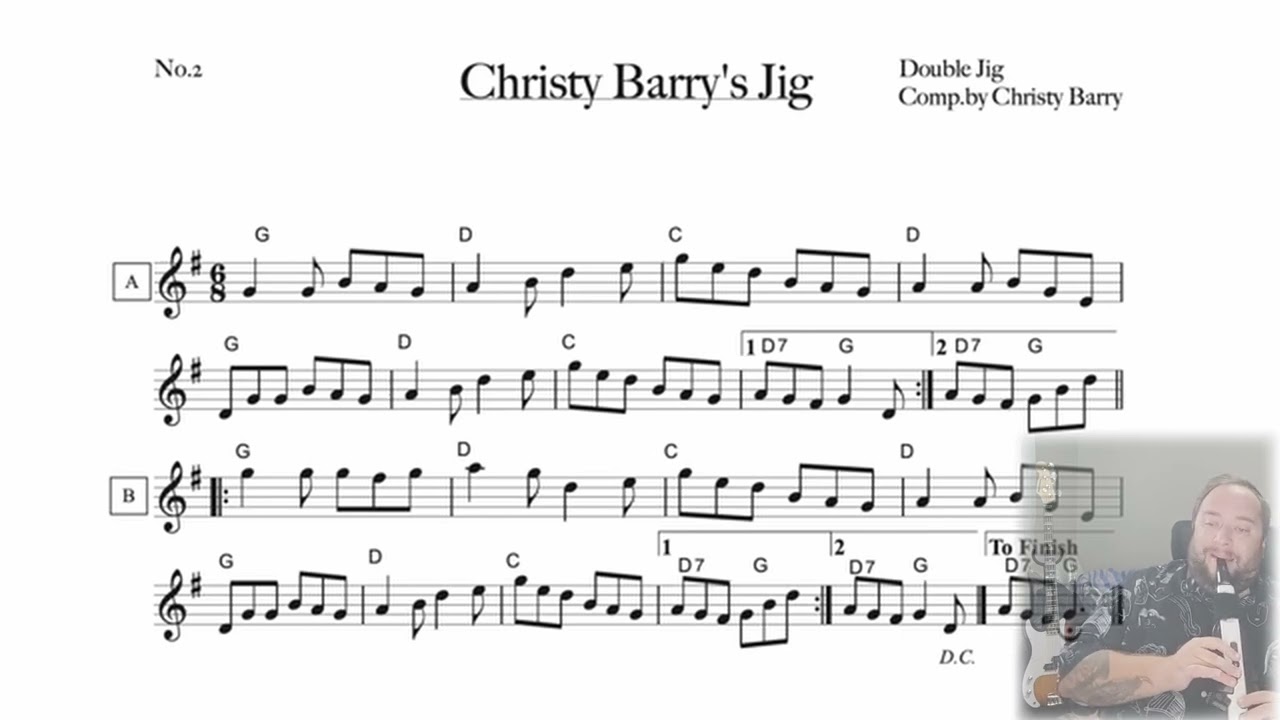 Christy Barry's Jig on the Roland Aerophone AE20