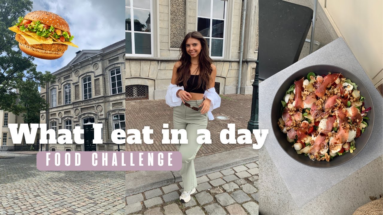 WHAT I EAT IN A DAY: ik bepaal niet wat ik eet vandaag *food challenge*