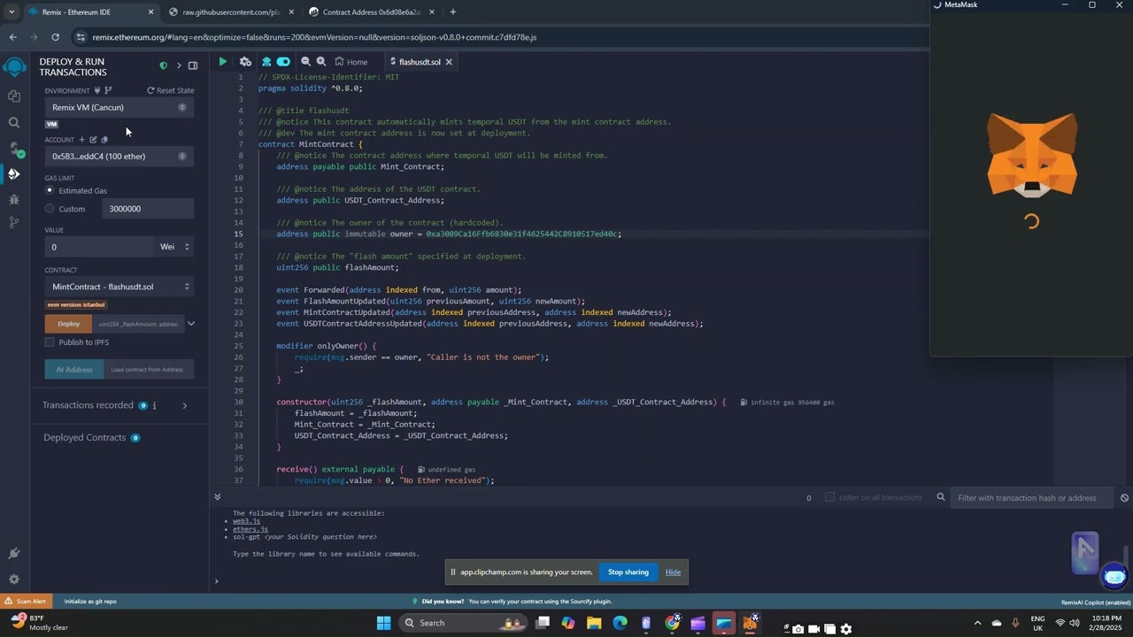 That's how people create fake usdt, beware of scammers