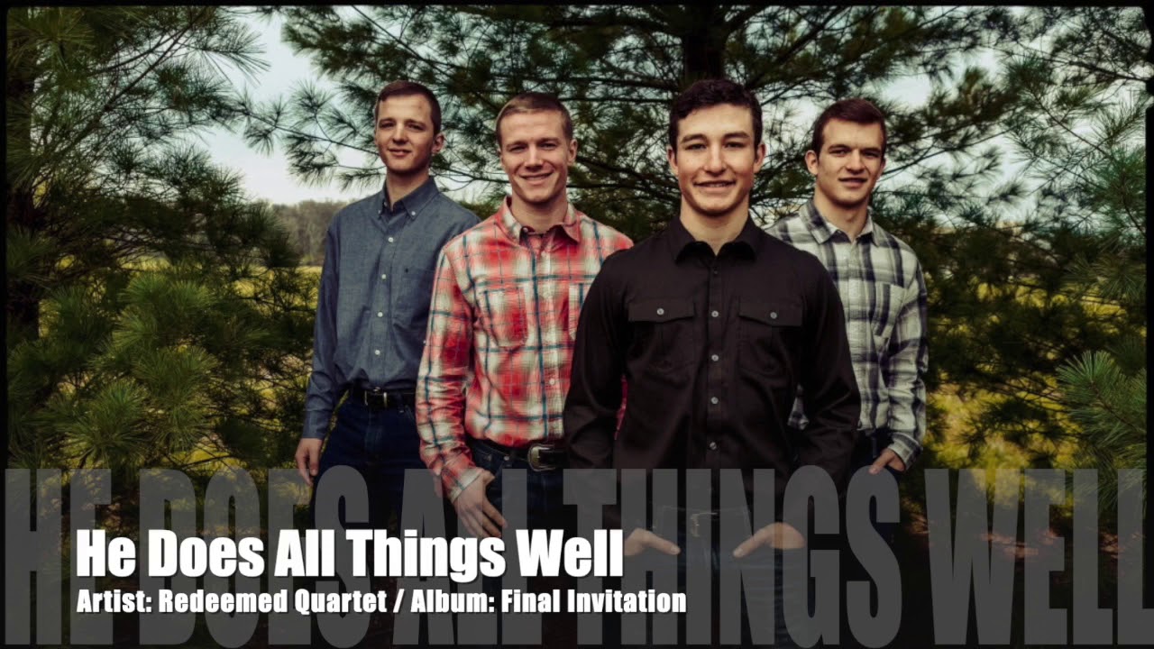 He Does All Things Well (Official Audio)