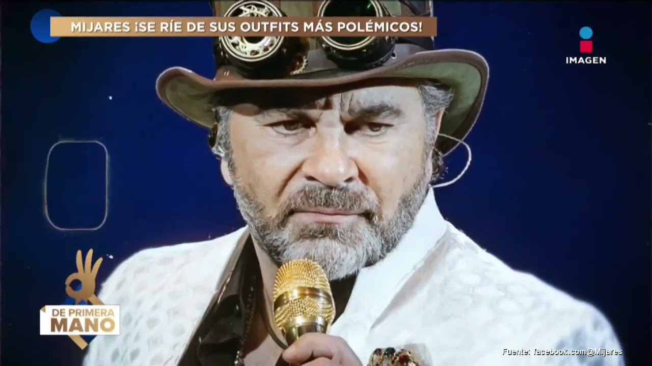 ¡Mijares confiesa ser un AMANTE de la MODA! Nos cuenta la historia detrás de sus vestuarios