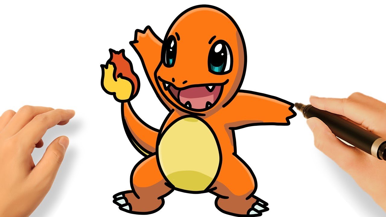 COMO DESENHAR o CHARMANDER | POKÉMON