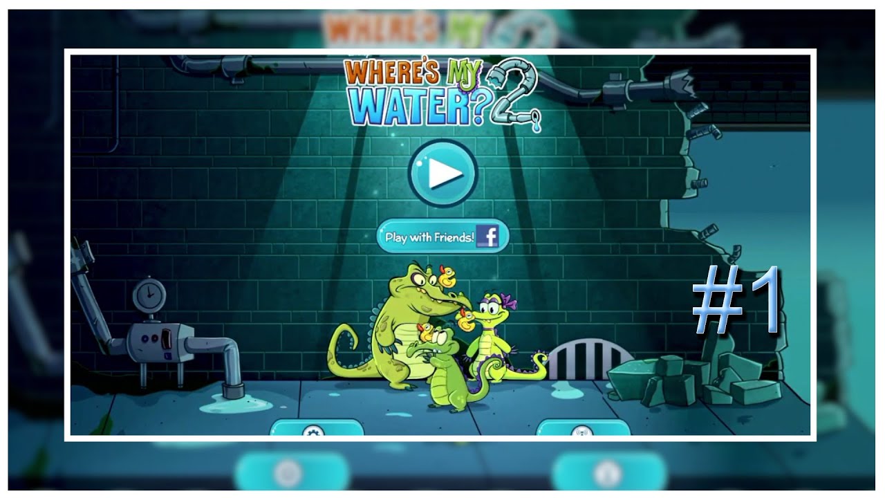 Where's My Water? 2  part 1 level 1-15 Sewer (no commentary)