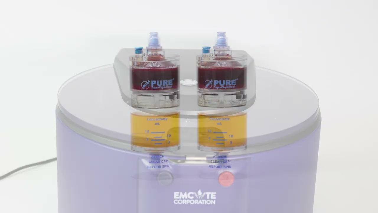 PurePRP® SupraPhysiologic Protein Rich PRP 120mL Processing Video