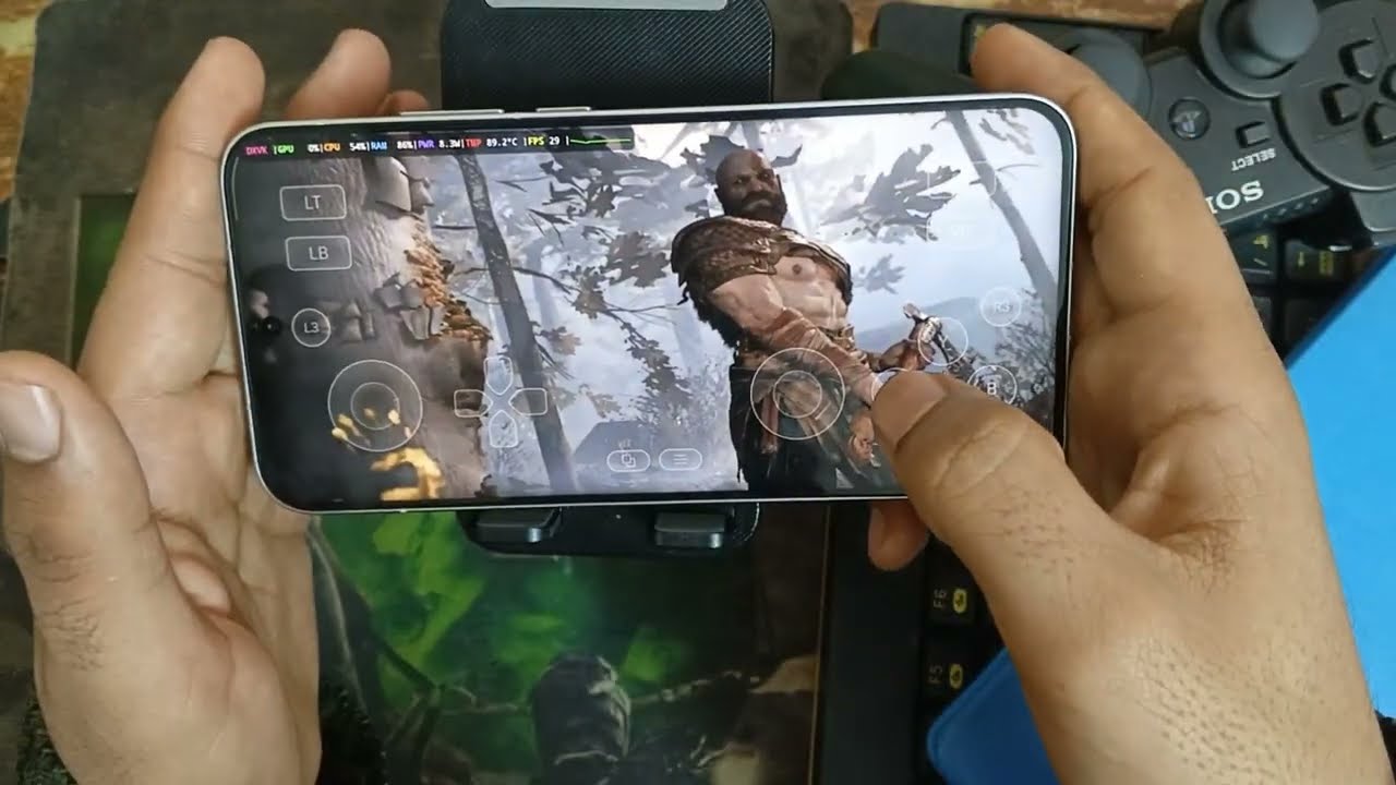 افضل إعدادات لتسريع God of War 4 على محاكي gamehub 