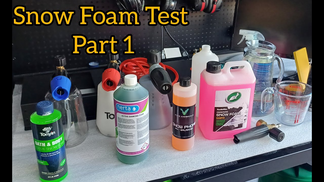 Snow Foam Test Part 1