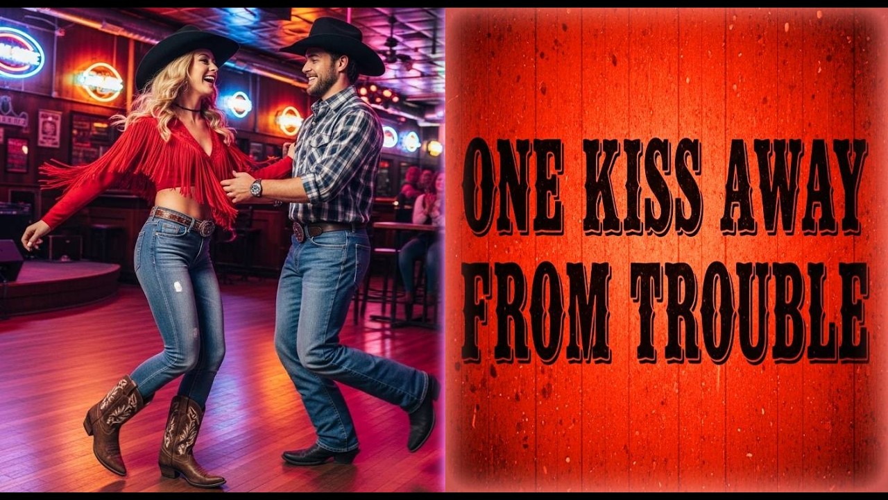 One Kiss Away from Trouble(honky-tonk)