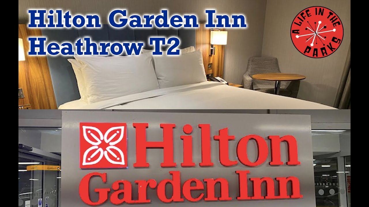 Hilton Garden Inn Heathrow Airport Terminal 2 T2 Hotel Tour Apron Restaurant Runway Bar