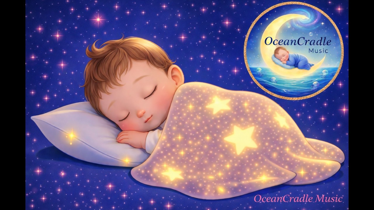 Sleep in 3 Minutes 💤 Instant Baby Relaxation | Mozart & Brahms Lullaby ♥ Gentle Sleep Music