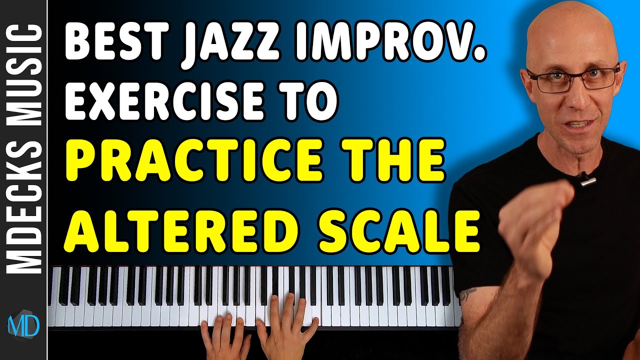 Best Jazz Improv Exercise To Practice The Altered Scale. Jazz Tutorial