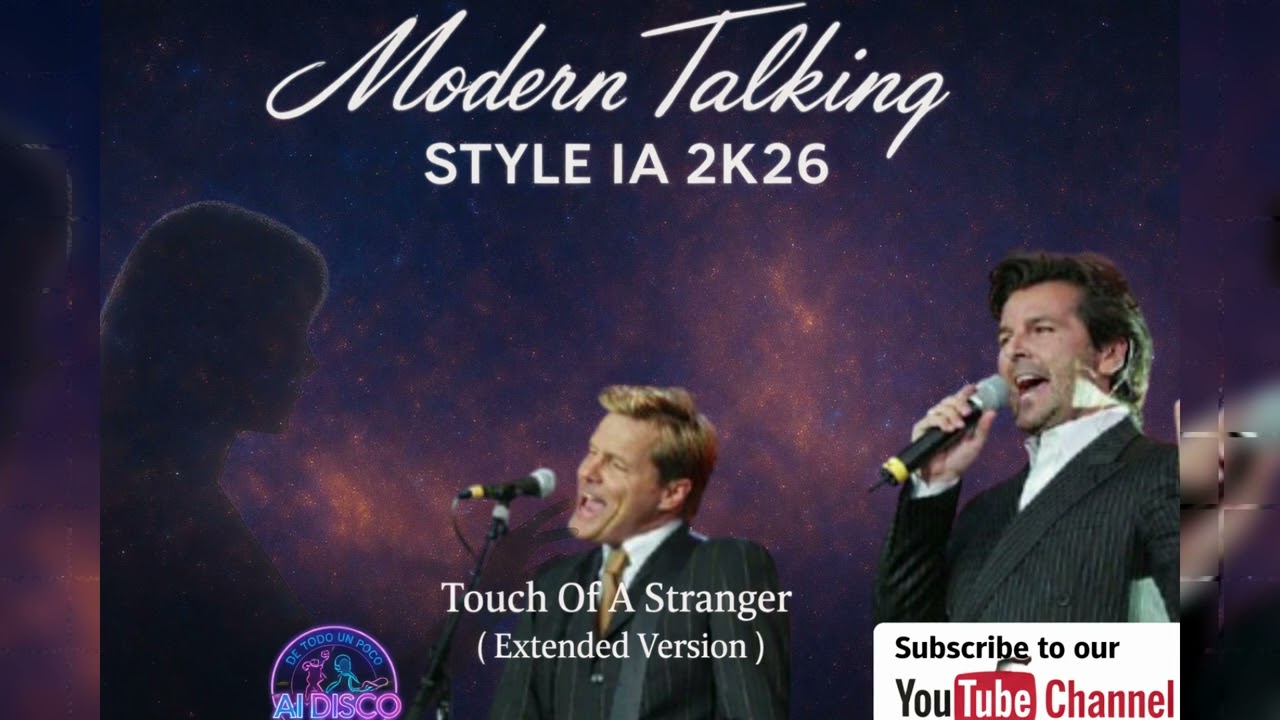 Modern Talking Style AI 2K26 Touch Of A Stranger  Extended Version