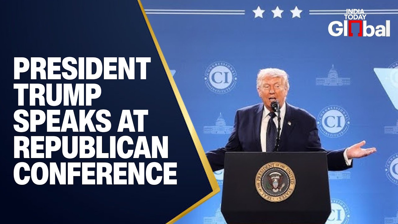 LIVE: Donald Trump Speaks at Republican Conference in Florida Before Returning to Washington D.C.
