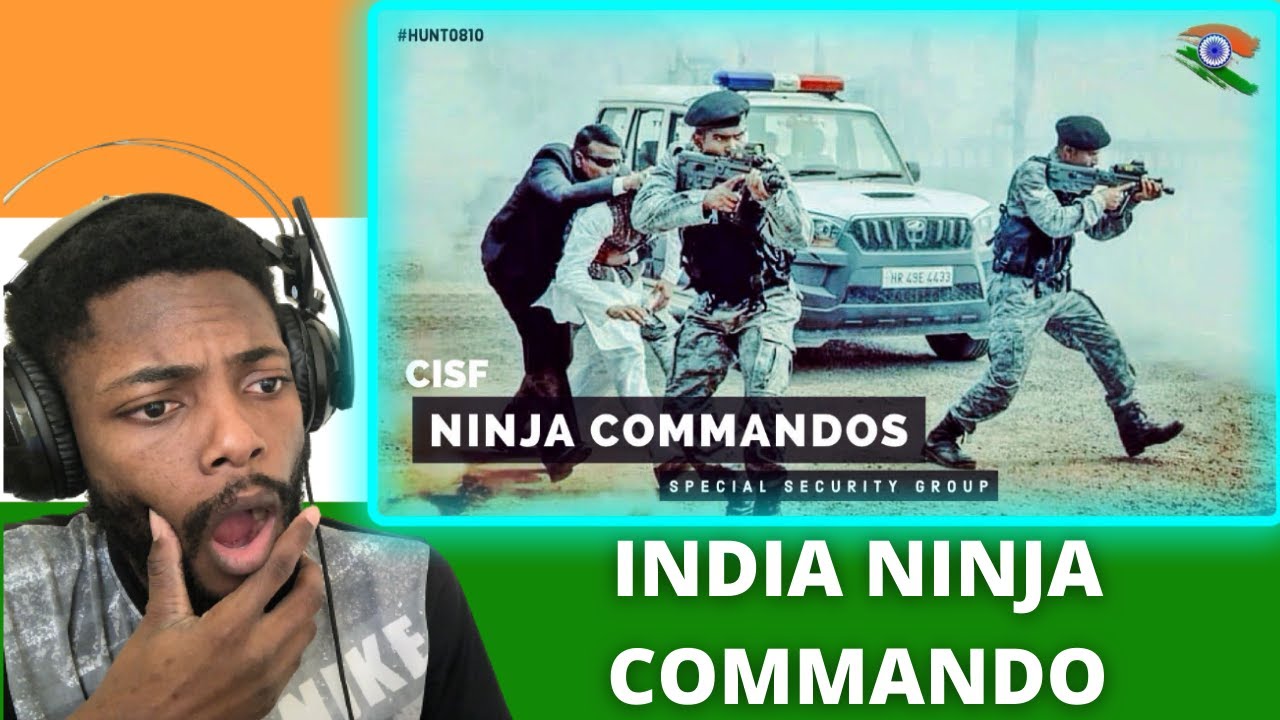 Африка реагирует на отряды «Ниндзя-коммандос» из CISF — Специальная группа безопасности в действии
