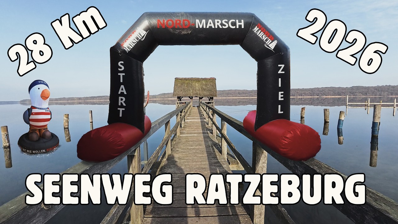 Nord-Marsch Seenweg 28 Km Ratzeburg 2026