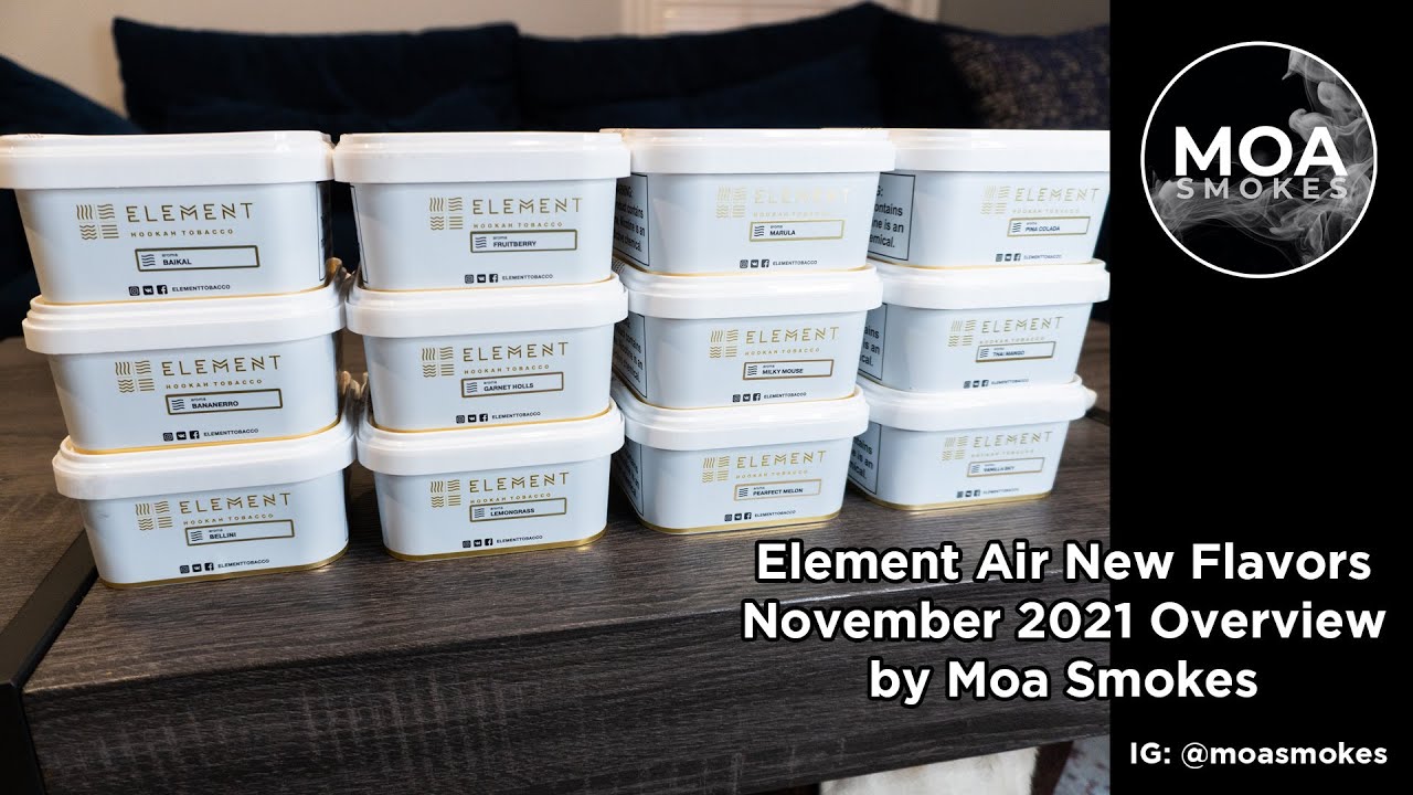 Element Air NEW FLAVORS Overview November 2021
