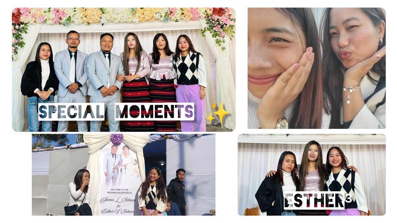 Vlogging at the welcome ceremony ||Esther Inbuon welcome ceremony ✨