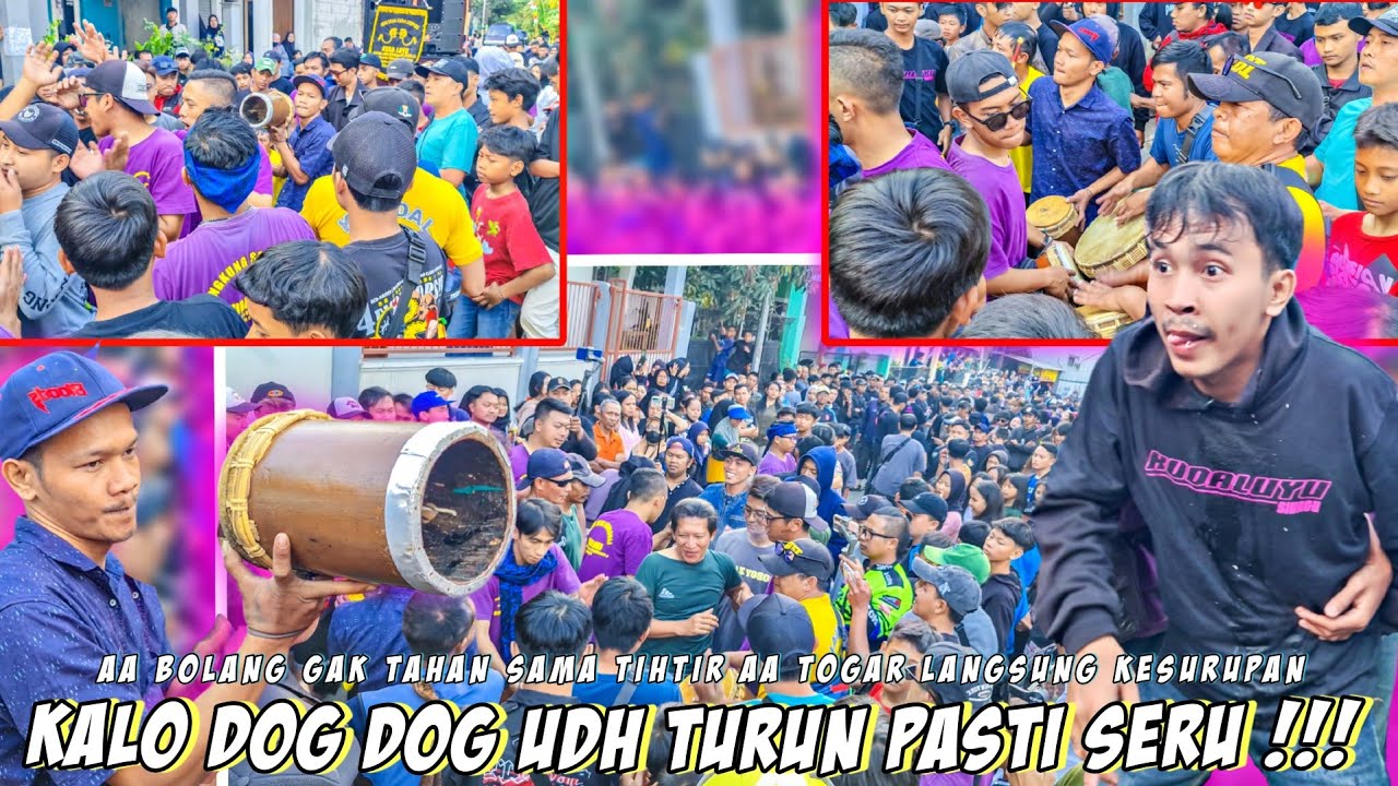 Beginilah Kalo DOG DOG Sudah Di Tabuh!!! Aa BOLANG Juga GAK KUAT Langsung KESURUPAN - Lsr Kudaluyu