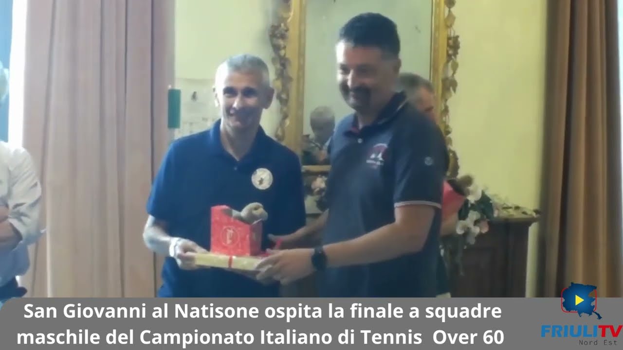 A SAN GIOVANNI AL NATISONE LA FINAL FOUR TRICOLORI A SQUADRE  TENNIS OVER 60 MASCHILI.
