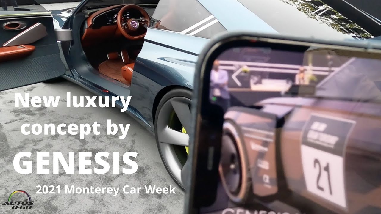 Genesis at the 2021 Monterey Car Week