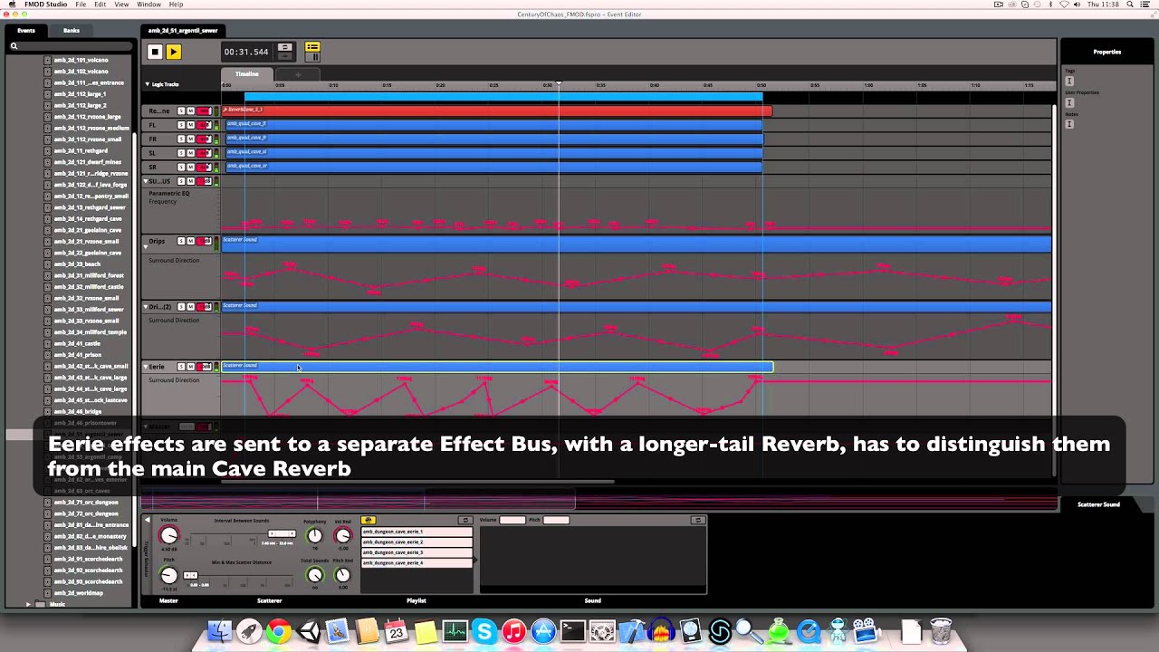 Interactive Audio for a Turn-Based RPG - Environment Audio